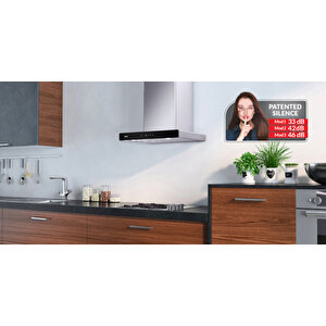 F10 60 Cm Ankastre Flat Sessiz Davlumbaz