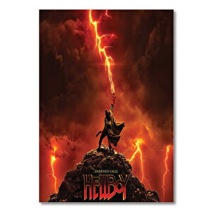 Ahşap Tablo Hellboy Darkness Calls 35x50 cm