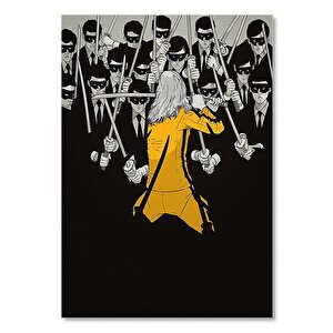 Ahşap Tablo Kill Bill Poster 25x35 cm