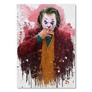 Ahşap Tablo Joker Suluboya Çalışması 50x70 cm
