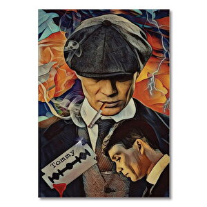 Ahşap Tablo , Peaky Blinders Thomas Shelby 25x35 cm
