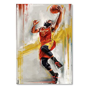 Ahşap Tablo James Harden Boyama 25x35 cm