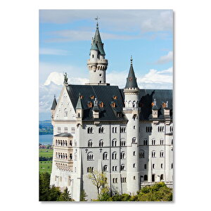 Ahşap Tablo Neuschwanstein Şatosu 25x35 cm