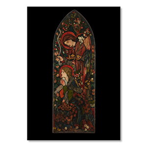 Ahşap Tablo Kilise Duvar Süslemesi 35x50 cm