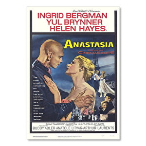 Ahşap Tablo Yul Brynner Anastasia 35x50 cm