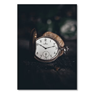 Ahşap Tablo Festina Köstekli Saat 50x70 cm
