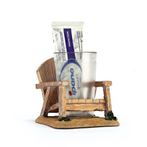 Diş Fırçalık Ve Macunluk Sandalye Poliresin 13x11x10cm 200ml