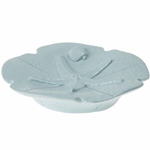 Sabunluk Deniz Feneri Mavi Model Poliresin 11x11x2cm