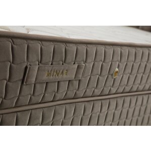 Safir Baza Başlık Pedsiz Yatak Seti 160x200