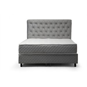 Sonata Baza+başlık+yatak Gri 160x200