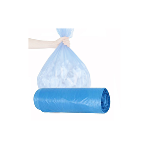 Çöp Poşeti Büyük Boy Mavi 500 Adet 10'lu 50 Paket Hızlı Teslimat