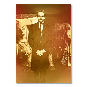 Ahşap Tablo Malcolm Ve Marie Film Görseli 50x70 cm
