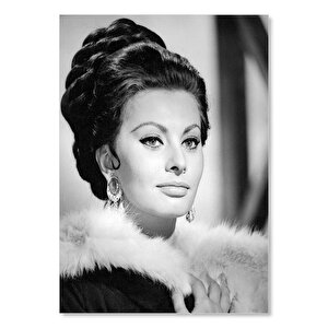 Ahşap Tablo Sophia Loren, Roma İmparatorluğunun Düşüşü Film Görseli 50x70 cm