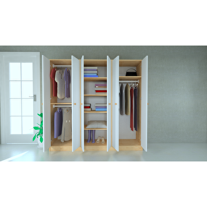 Altı Kapaklı Side Gardırop