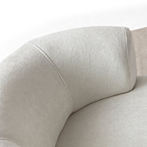 Eymense Roma Üçlü Koltuk Beyaz