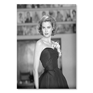 Ahşap Tablo Grace Kelly'nin Portresi 35x50 cm