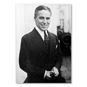 Ahşap Tablo Charlie Chaplin, 1925-1935 25x35 cm
