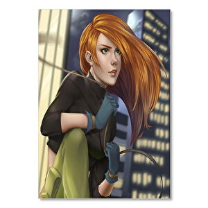 Ahşap Tablo Kim Possible 35x50 cm