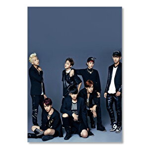 Ahşap Tablo Bts Kore Pop Asi Kıyafetler
