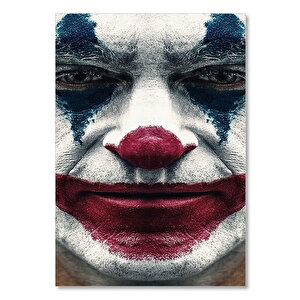 Ahşap Tablo Joker Yüzü Yakın Plan 25x35 cm