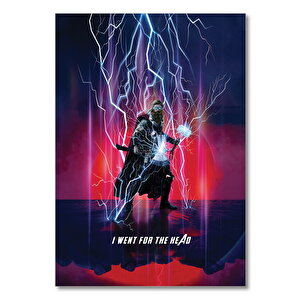 Ahşap Tablo Avengers Endgame Thor Stormbreaker 35x50 cm