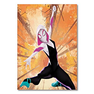 Ahşap Tablo Spider Gwen 25x35 cm