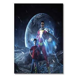 Ahşap Tablo Shazam Ayda 25x35 cm