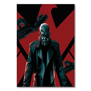 Ahşap Tablo Nick Fury Samuel L. Jackson 50x70 cm