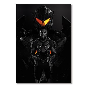 Ahşap Tablo Pacific Rim Uprising John Boyega 50x70 cm