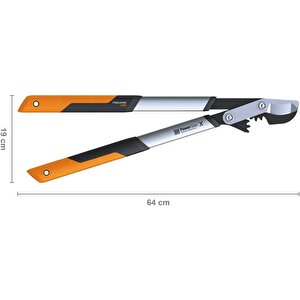 Fiskars 112390-1020187 Powergear™ X Dal Kesme Makası Bypass M Lx94