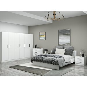 Kale210 Yatak Odası Set 116 Beyaz 210 cm