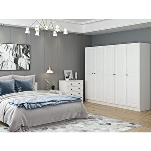 Kale190 Yatak Odası Set 72 Beyaz Mebran 190 cm