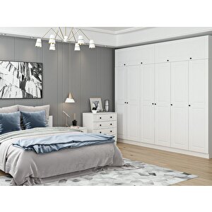 Kale190 Yatak Odası Set 67 Beyaz Mebran 190 cm