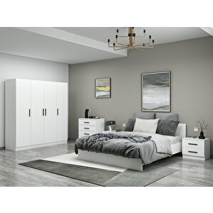 Kale210 Yatak Odası Set 101 Beyaz 210 cm