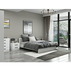 Kale210 Yatak Odası Set 114 Beyaz 210 cm