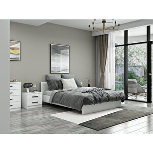 Kale210 Yatak Odası Set 108 Beyaz 210 cm