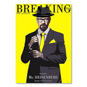 Mr Heisenberg Breaking Bad Görseli 35x50 cm