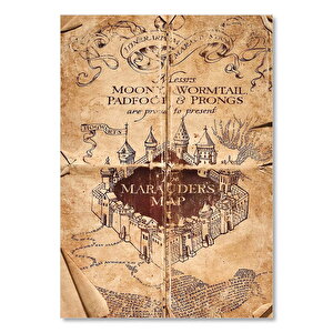 Marauders Map Görseli 50x70 cm