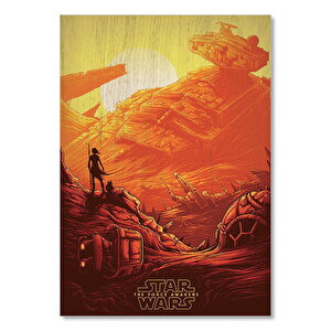 Star Wars Sahnesi Görseli 50x70 cm