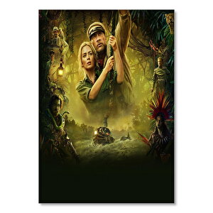 Jumanji Emily Blunt Dwayne Johnson 35x50 cm