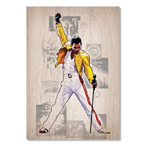 Freddie Mercury Poster Görseli 35x50 cm