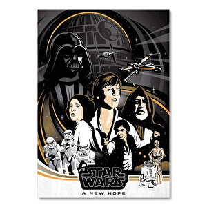Star Wars A New Hope Görseli 25x35 cm