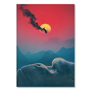 Kong Kafatası Adası Görseli 35x50 cm