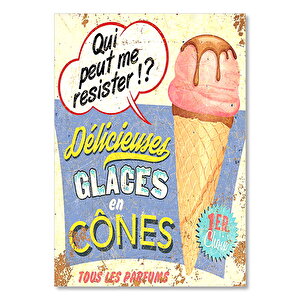 Dayanılmaz Dondurma Afişi Görseli 25x35 cm