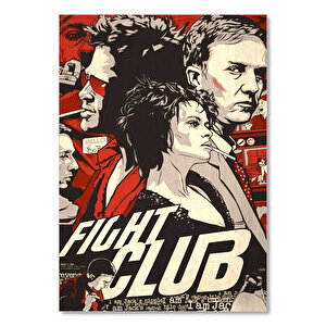 Dövüş Kulübü Fight Club Baskılı Görsel