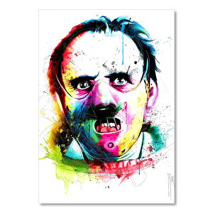 Renkli Hannibal Desenli Görsel 25x35 cm