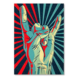 Dia Mundial Del Rock Figürü Görseli 25x35 cm