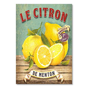 Taze Limon Afişi Görseli 35x50 cm