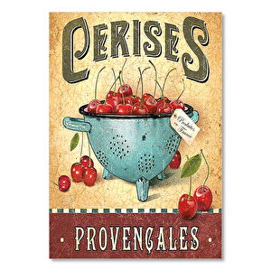 Provence Kirazı Afişi Görseli 25x35 cm