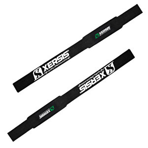 Thor Serisi Pamuk Halter Kayışı Ağırlık Kaldırma Bandı Dambıl Fitness Kayışı Wrist Strap 9ton Siyah